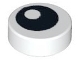 Part No: 98138pb007  Name: Tile, Round 1 x 1 with Black Eye with Pupil Pattern
