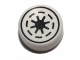 Part No: 98138pb011  Name: Tile, Round 1 x 1 with SW Emblem of the Galactic Republic with 8 Spokes Pattern