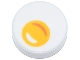 Part No: 98138pb088  Name: Tile, Round 1 x 1 with Bright Light Orange Fried Egg Yolk Pattern