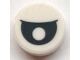 Part No: 98138pb183  Name: Tile, Round 1 x 1 with Black Eye Partially Closed with Centered Pupil Pattern