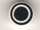 Lot ID: 246879593  Part No: 98138pb198  Name: Tile, Round 1 x 1 with Black Circle and Black Ring Pattern
