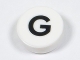 Part No: 98138pb217  Name: Tile, Round 1 x 1 with Black Capital Letter G Pattern