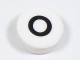 Part No: 98138pb225  Name: Tile, Round 1 x 1 with Black Capital Letter O Pattern