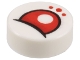 Part No: 98138pb358  Name: Tile, Round 1 x 1 with Red Eye Partially Closed and Dots Pattern