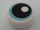 Part No: 98138pb400  Name: Tile, Round 1 x 1 with Eye with Metallic Light Blue Iris and Black Pupil Pattern