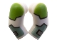Part No: 981982pb315  Name: Arm, (Matching Left and Right) Pair with Lime and Sand Green Armor Pattern