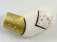 Part No: 981pb162  Name: Arm, Left with Silver Dots and Gold Cuff Pattern
