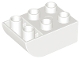 Lot ID: 396076664  Part No: 98252  Name: Duplo, Brick 2 x 3 Slope Curved Inverted