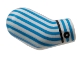 Part No: 982pb300  Name: Arm, Right with Blue Pinstripes, Cuff Pattern