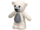 Part No: 98382pb011  Name: Teddy Bear with Black Eyes, Nose and Mouth, Light Bluish Gray Stomach and Muzzle Pattern