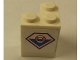 Part No: BA046pb01L  Name: Stickered Assembly 2 x 2 x 2 with Coast Guard Logo Pattern Model Left Side (Sticker) - Set 7726 - 2 Brick 2 x 2 Corner