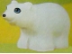 Part No: bb0822  Name: Duplo Bear Baby Cub with Medium Azure Round Eyes and Oval Nose