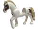 Lot ID: 392877457  Part No: bb1279c03pb04  Name: Horse with 2 x 2 Cutout and Movable Neck with Molded Tan Tail and Roached Mane and Printed Reddish Brown Spots Pattern