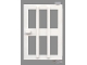 Part No: bb1389c01 Name: Door 1 x 4 x 5 Right with 6 Panes with Fixed Trans-Clear Glass Part No: bb1389c01 Name: Door 1 x 4 x 5 Right with 6 Panes with Fixed Trans-Clear Glass