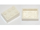 Lot ID: 102149187  Part No: bhol03  Name: Brick 2 x 3 without Bottom Tubes