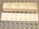 Part No: crssprt03  Name: Brick 2 x 8 without Bottom Tubes, with Cross Supports
