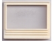 Part No: cwindow01  Name: Window 1 x 6 x 4 Panorama, with Glass for Slotted Bricks