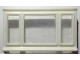 Part No: cwindow02  Name: Window 1 x 6 x 3 3-Pane, with Glass for Slotted Bricks
