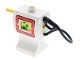 Part No: dpumpc01pb03  Name: Duplo Gas / Fuel Pump with Red Frame Pattern