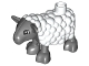Lot ID: 407016499  Part No: duplamb01pb02  Name: Duplo Sheep, Lamb with Dark Bluish Gray Legs and Head Pattern