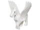 Part No: pegasus03  Name: Pegasus, Movable Legs with Black Eyes and White Pupils Pattern