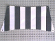 Lot ID: 312282697  Part No: sailbb07  Name: Cloth Sail 30 x 15 Bottom with Black Thick Stripes Pattern