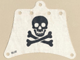 Lot ID: 395329756  Part No: sailbb26  Name: Cloth Sail 12 x 10 with Skull and Crossbones Pattern (from 6261)
