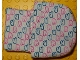 Part No: sleepbag06  Name: Duplo, Cloth Sleeping Bag with Pink and Blue Bunny Pattern