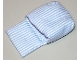 Part No: sleepbag10  Name: Duplo, Cloth Sleeping Bag with Blue Stripes Pattern