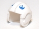 Part No: x164px3  Name: Minifigure, Headgear Helmet SW Rebel Pilot with Blue Rebel Logo Pattern