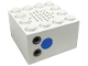 Part No: x869b  Name: Electric, Train 4.5V Microphone 4 x 4 x 2 with Vertical Plug Sockets