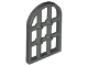 Part No: 30045  Name: Pane for Window 1 x 2 x 2 2/3 Twisted Bar with Rounded Top