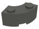 Part No: 3063b  Name: Brick, Round Corner 2 x 2 Macaroni with Stud Notch