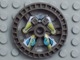 Lot ID: 341272582  Part No: 32351pb01  Name: Technic, Disk 5 x 5 - RoboRider Talisman Wheel, Scout Mold with Robot Pattern