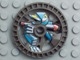 Lot ID: 183862135  Part No: 32353pb01  Name: Technic, Disk 5 x 5 - RoboRider Talisman Wheel, Skeleton Mold with Robot Pattern