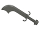 Part No: 43887  Name: Minifigure, Weapon Sword, Scimitar