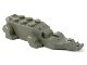 Part No: 6026  Name: Alligator / Crocodile Body with 4 Lower Teeth