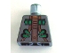 Lot ID: 227479391  Part No: 973pb0048  Name: Torso Aquazone Stingray with Green Rectangles and Spikes, Copper Armor Pattern