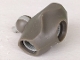 Part No: gal03  Name: Galidor Connector Block 6 x 6 x 3, with 3 Sockets and 1 Light Gray Pin