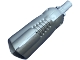 Part No: gal05pb01  Name: Galidor Limb Mechanical Short, with 1 Light Gray Socket and 1 Light Gray Pin, Left Side Light Gray