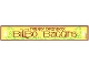 Part No: 112538 Name: Cloth Banner Flag Rectangle with Dark Red Stylized 'HAPPY BIRTHDAY BILBO BAGGINS' and Bright Green Filigree Pattern Part No: 112538 Name: Cloth Banner Flag Rectangle with Dark Red Stylized 'HAPPY BIRTHDAY BILBO BAGGINS' and Bright Green Filigree Pattern