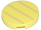 Part No: 14769pb0334  Name: Tile, Round 2 x 2 with Bottom Stud Holder with 3 Tan Lines Pattern (Super Mario Boomerang Bro / Fire Bro / Hammer Bro / Ice Bro / Koopa Troopa / Lakitu / Paratroopa Stomach)