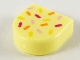 Lot ID: 257461743  Part No: 24246pb010  Name: Tile, Round 1 x 1 Half Circle Extended with Bright Pink, Magenta, Orange and Yellow Sprinkles Pattern