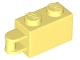 Part No: 34816  Name: Brick, Modified 1 x 2 with Bar Handle on End - Bar Flush with Edge