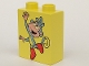 Lot ID: 39701189  Part No: 4066pb228  Name: Duplo, Brick 1 x 2 x 2 with Boots the Monkey Pattern