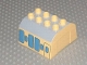 Lot ID: 374674340  Part No: 51548pb04  Name: Duplo, Train Cab Upper Section with Carriage Pattern
