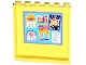 Part No: 59349pb083  Name: Panel 1 x 6 x 5 with 'HLC' Bulletin Board Pattern on Inside (Sticker) - Set 41005