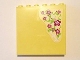 Part No: 59349pb112  Name: Panel 1 x 6 x 5 with Magenta Hibiscus Flowers on Outside and Hanging Kitchen Utensils on Inside Pattern (Stickers) - Set 41037
