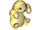 Part No: 67428pb02  Name: Sloth, Friends Style with Molded Tan Face, Stomach and Paws and Printed Bright Light Orange Eyes with Single Eyelashes, Black Nose, Bright Light Yellow Eye Patches and Muzzle, Bright Pink Paw Pads Pattern