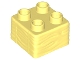 Lot ID: 403197458  Part No: 69716  Name: Duplo, Brick 2 x 2 with Hay Profile